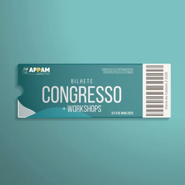 Bilhete Congresso + Workshops