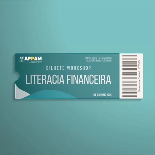 Bilhete Workshop Literacia Financeira