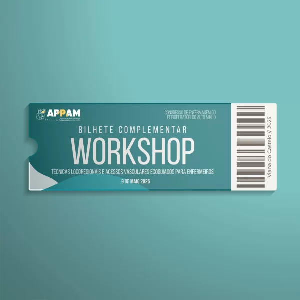 Workshop Complementar - Técnicas Locoregionais e Acessos Vasculares ecoguiados para enfermeiros (9 de Maio) ESGOTADO